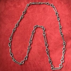 John Hardy silver 36” necklace
